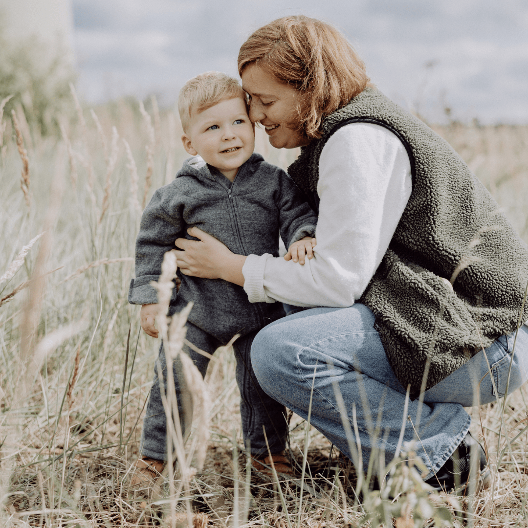 Tuta overall in lana cotta | Essential Grigio