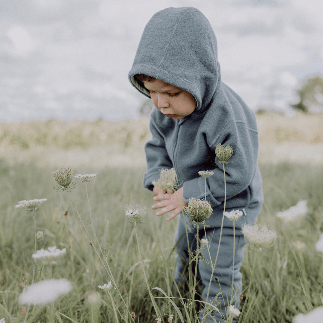 Tuta overall in lana cotta | Essential Menta