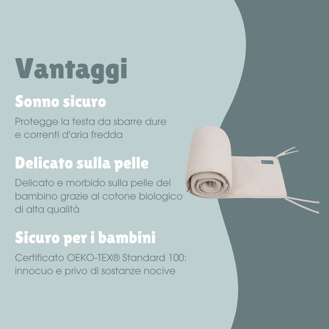 Paracolpi per lettino | Essential Beige