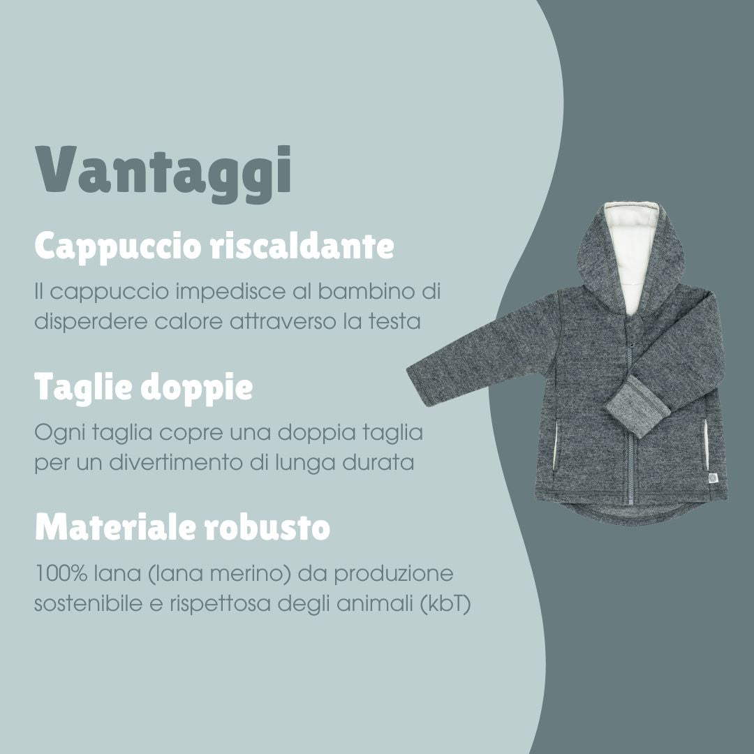 Giacca in lana | Essential Grigio