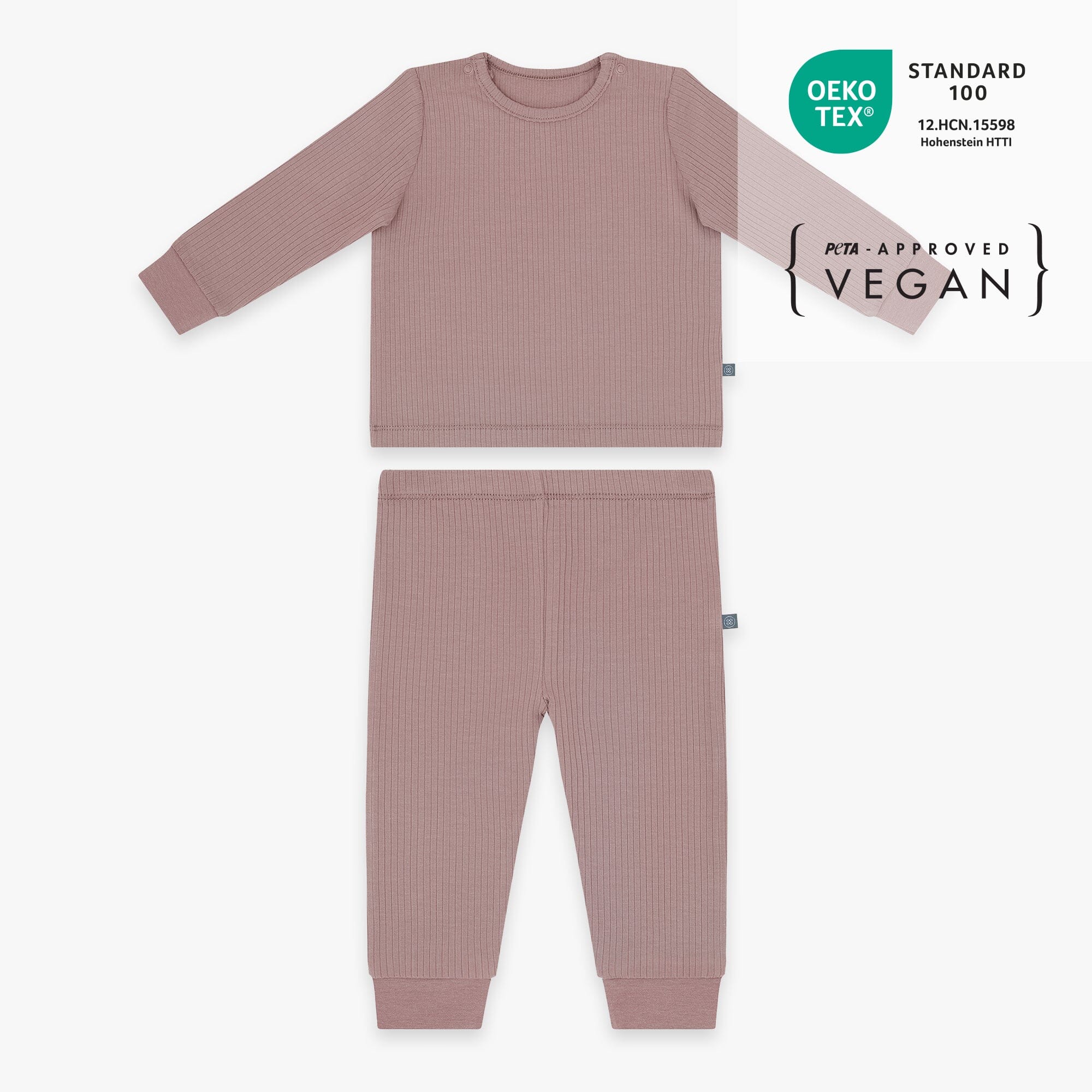 Pigiama lungo 2 pezzi | Essential Berry