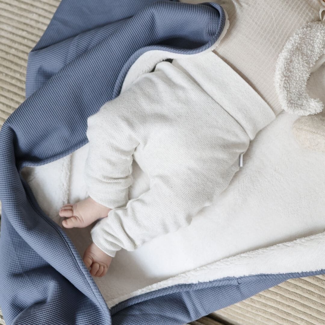 Coperta invernale avvolgente | Essential Blu